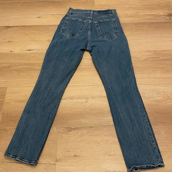 Abercrombie & Fitch Curve Love Jeans 90s slim straight ultra high rise - Picture 4 of 12